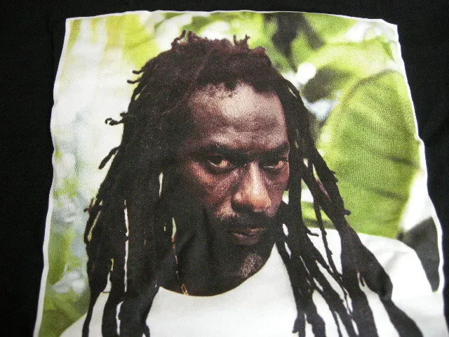 Supreme  |19SS ◆ Size M ◆ Supreme Buju Banton Tee Photo T-shirt Black