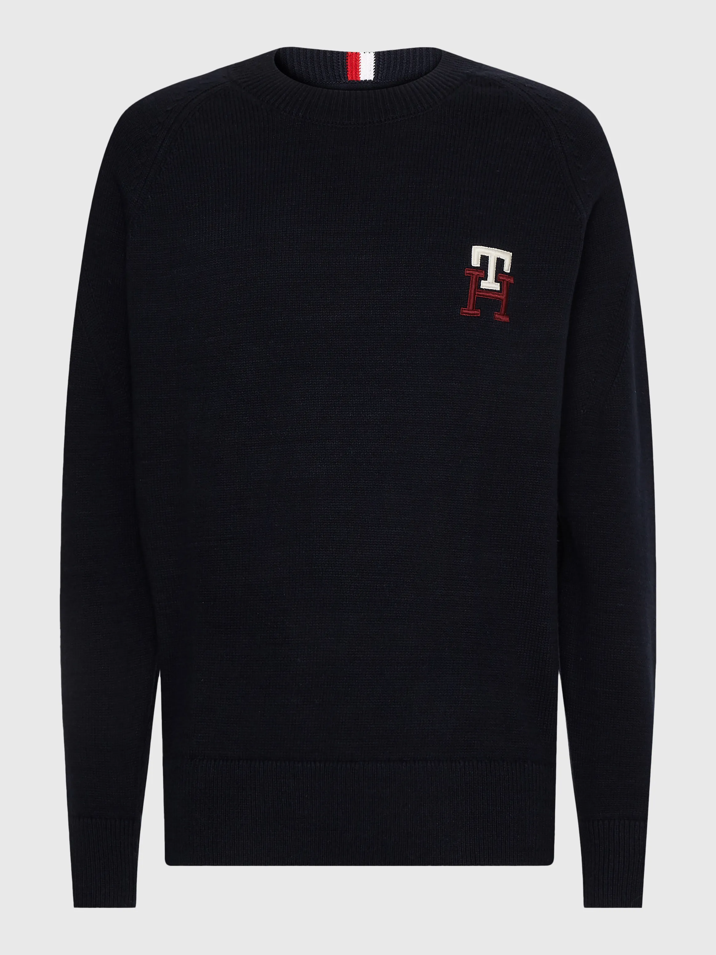 Th Monogram Supima Relaxed Jumper | Sweatshirts & Hoodies | Tommy Hilfiger