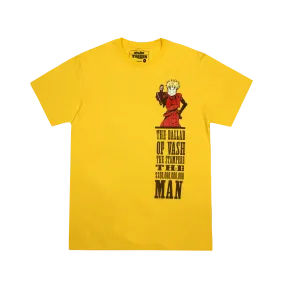 The Ballad Of Vash The Stampede Yellow Tee