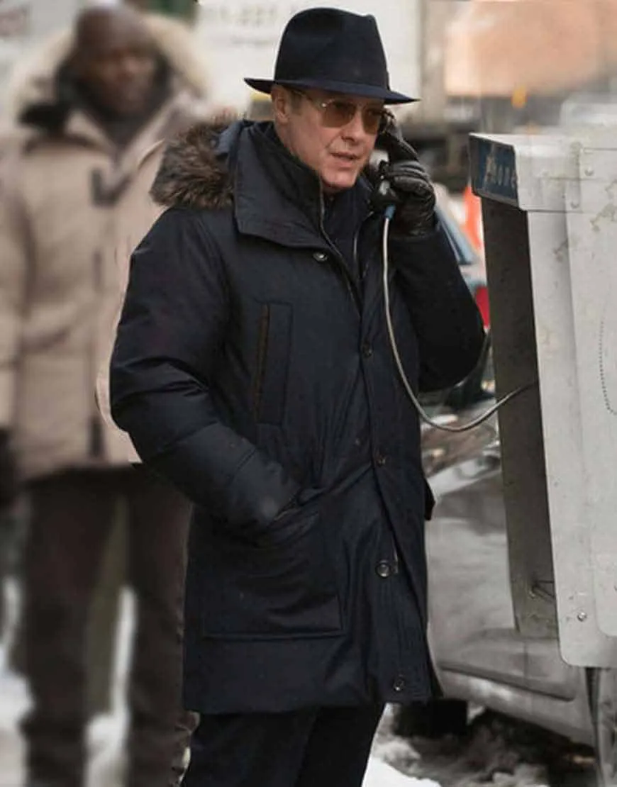 The Blacklist S08 James Spader Black Coat | Ujackets.com - 45% OFF