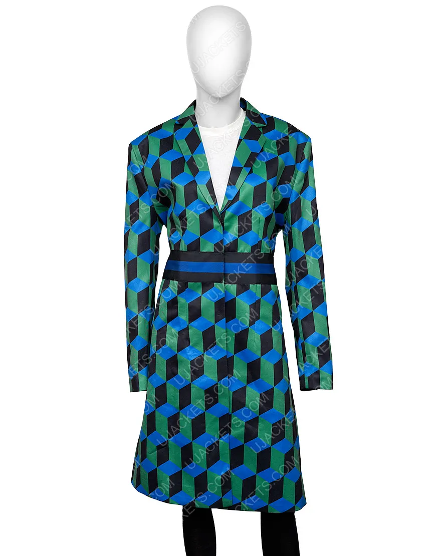 The Duchess Katherine Coat | Katherine Ryan Geometric Coat