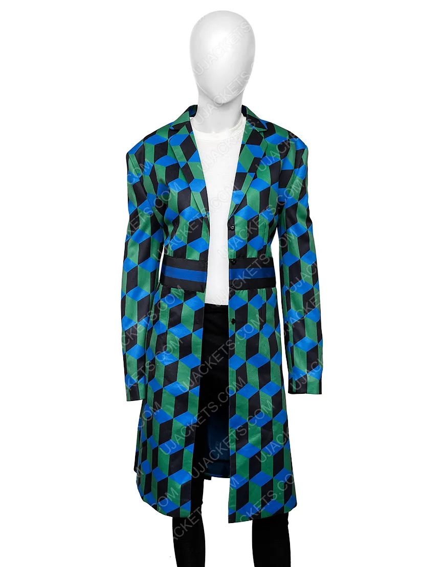 The Duchess Katherine Coat | Katherine Ryan Geometric Coat