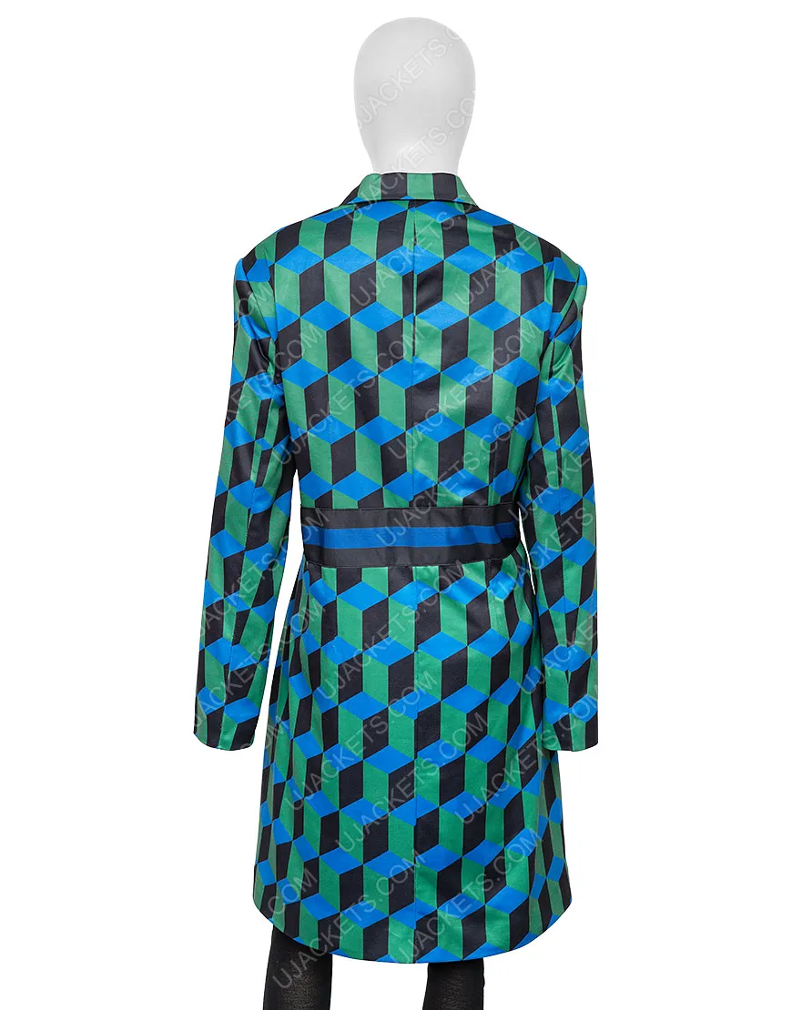 The Duchess Katherine Coat | Katherine Ryan Geometric Coat