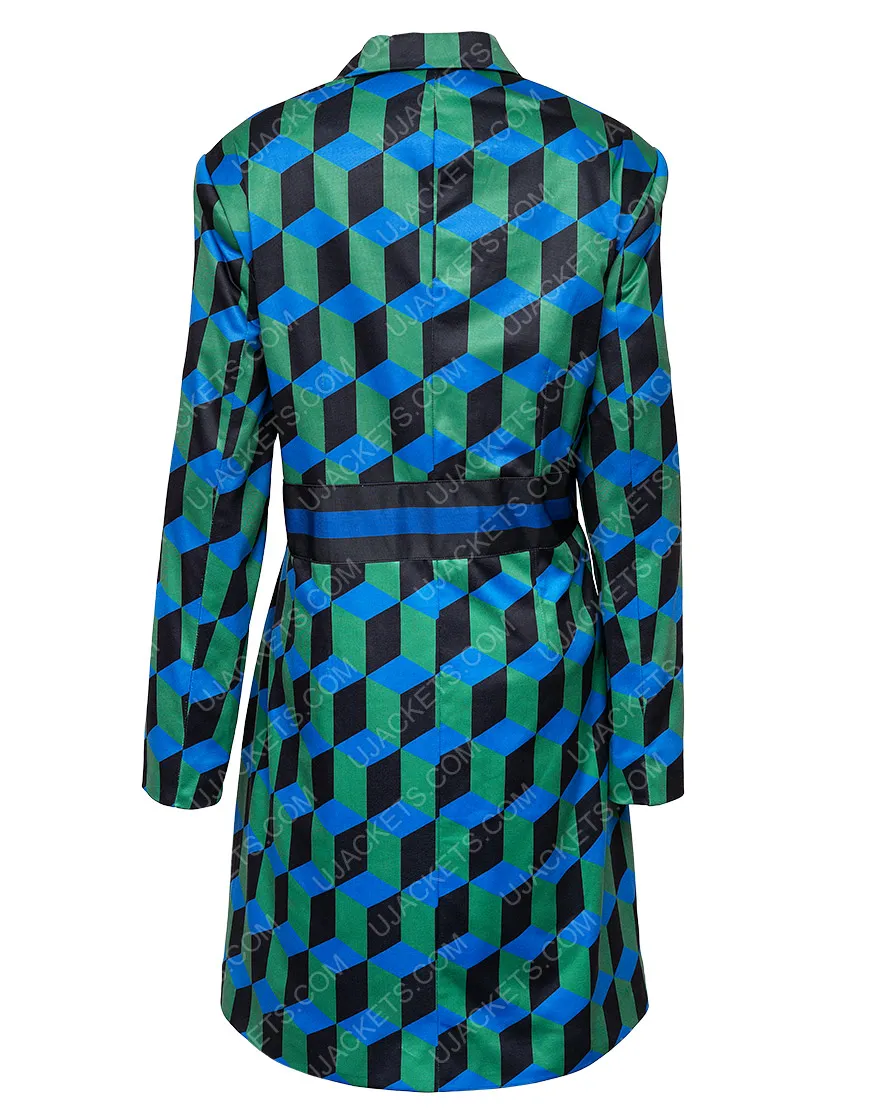 The Duchess Katherine Coat | Katherine Ryan Geometric Coat