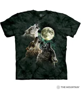 The Mountain Three Wolf Moon Unisex Tee