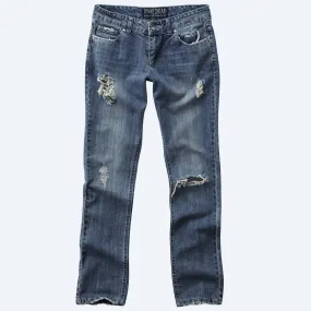 Trashed Jeans