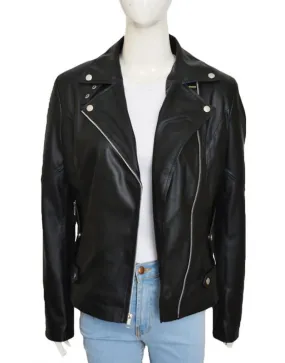 Unforgettable Carrie Wells Leather Jacket - UJackets