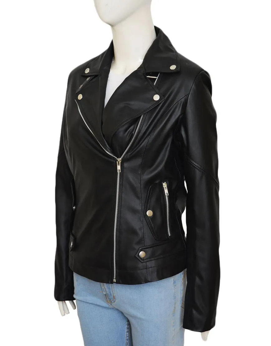 Unforgettable Carrie Wells Leather Jacket - UJackets