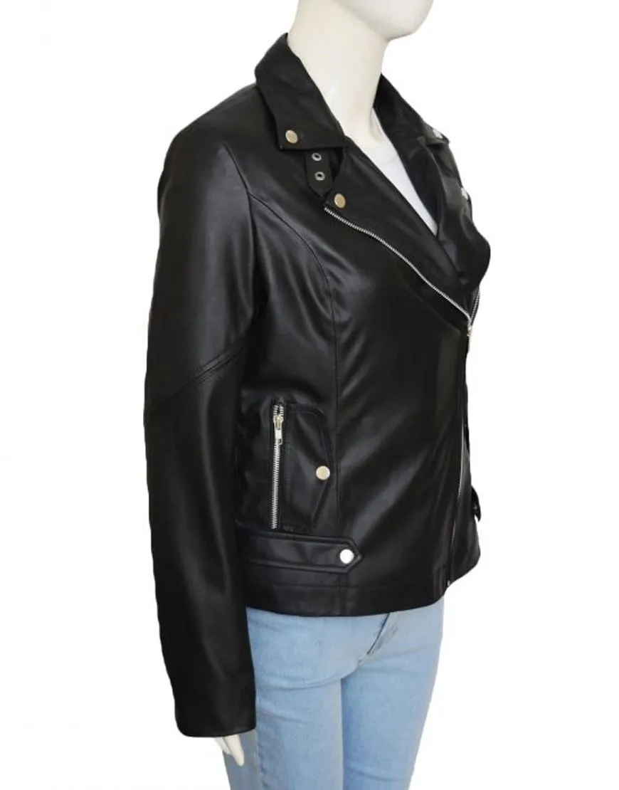 Unforgettable Carrie Wells Leather Jacket - UJackets