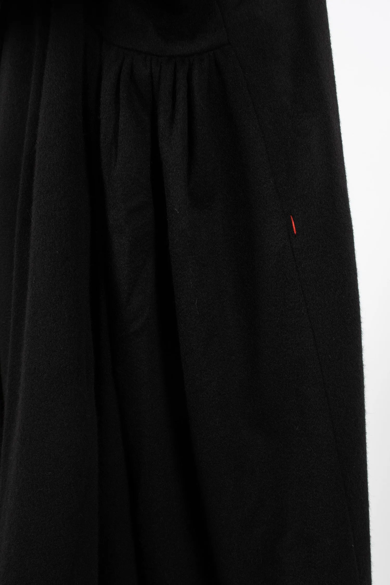 Verger Cashmere Coat Black