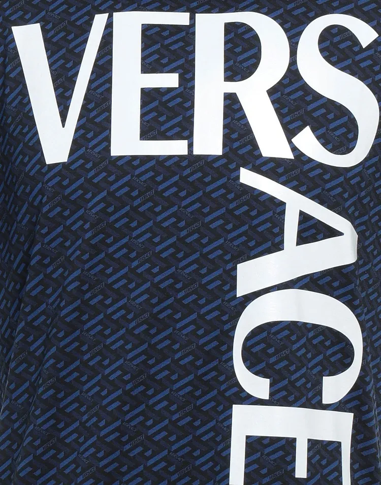 VERSACE  |Short Sleeves Logo Luxury T-Shirts