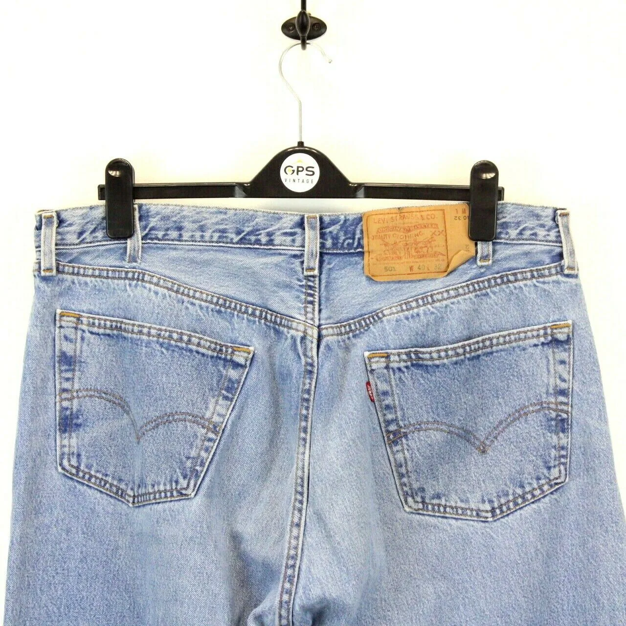 Vintage 90s LEVIS 501 Jeans Blue | W40 L32