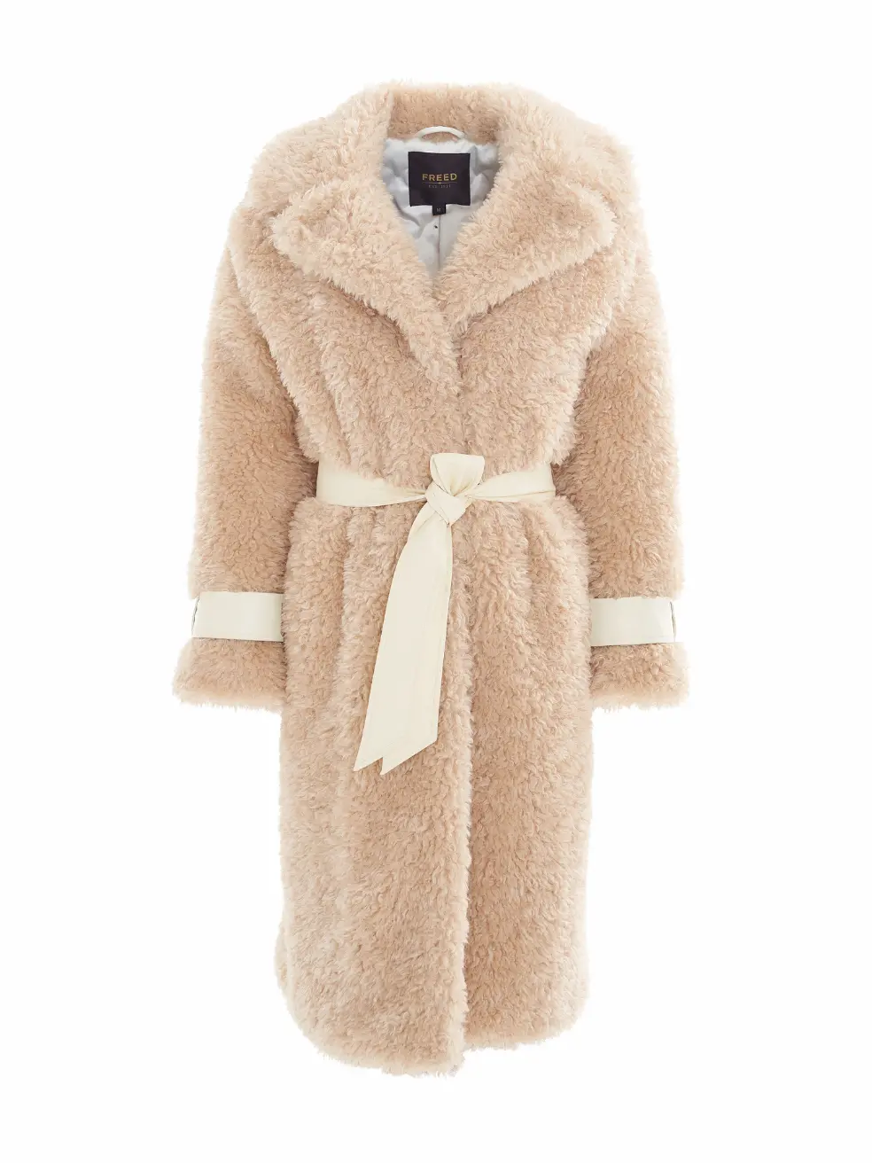 		Violet  Sandy Faux Fur Coat	