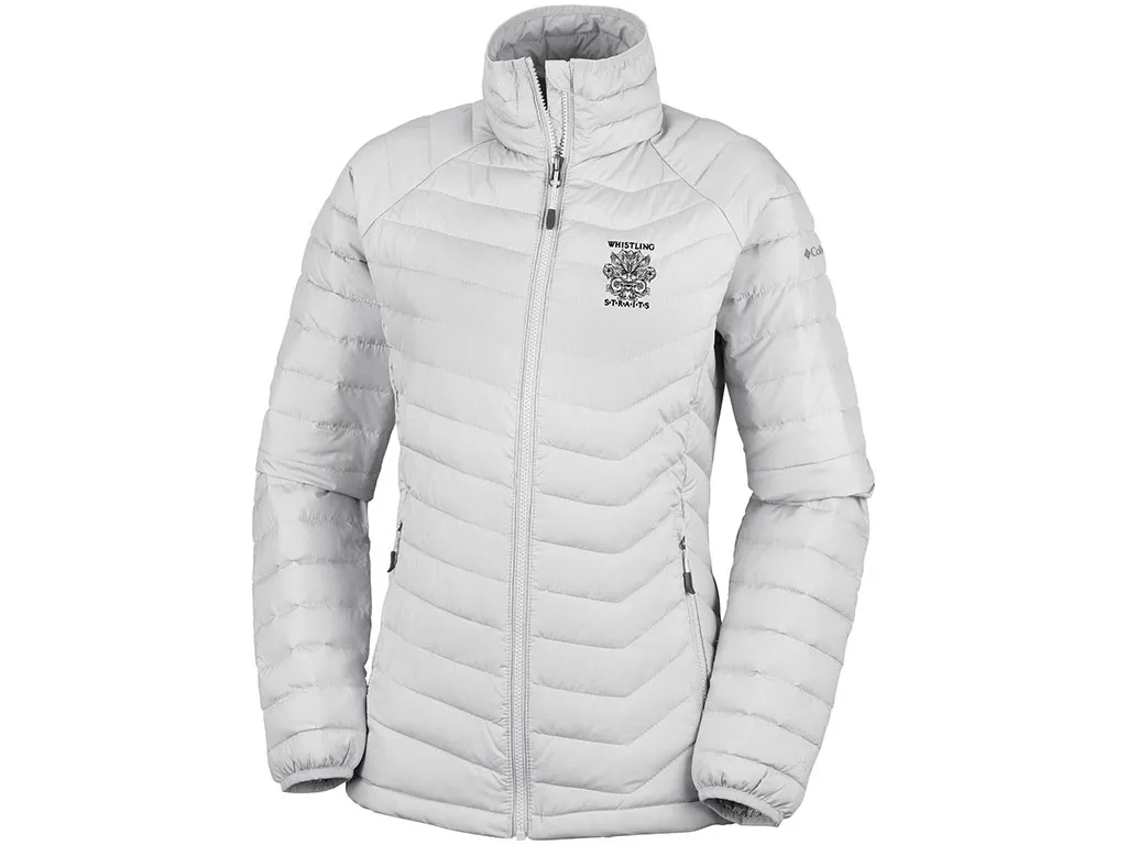 WOMEN'S COLUMBIA® POWDER LITE JACKET. WHISTLING STRAITS® LOGO EXCLUSIVELY. 2 COLOR OPTIONS