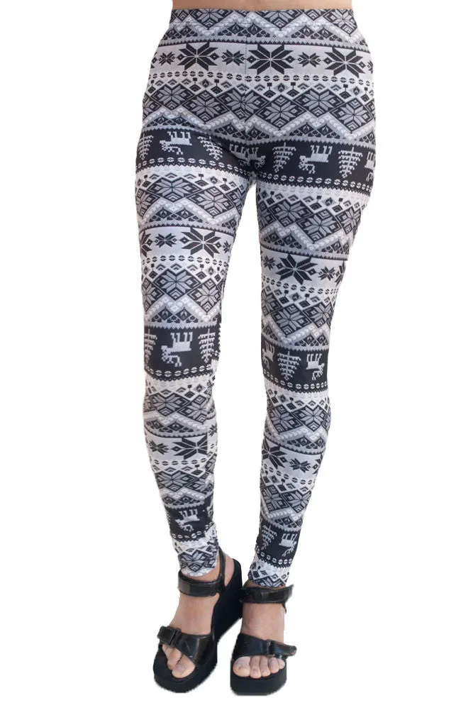 Women's Plus Christmas Tree Leggings