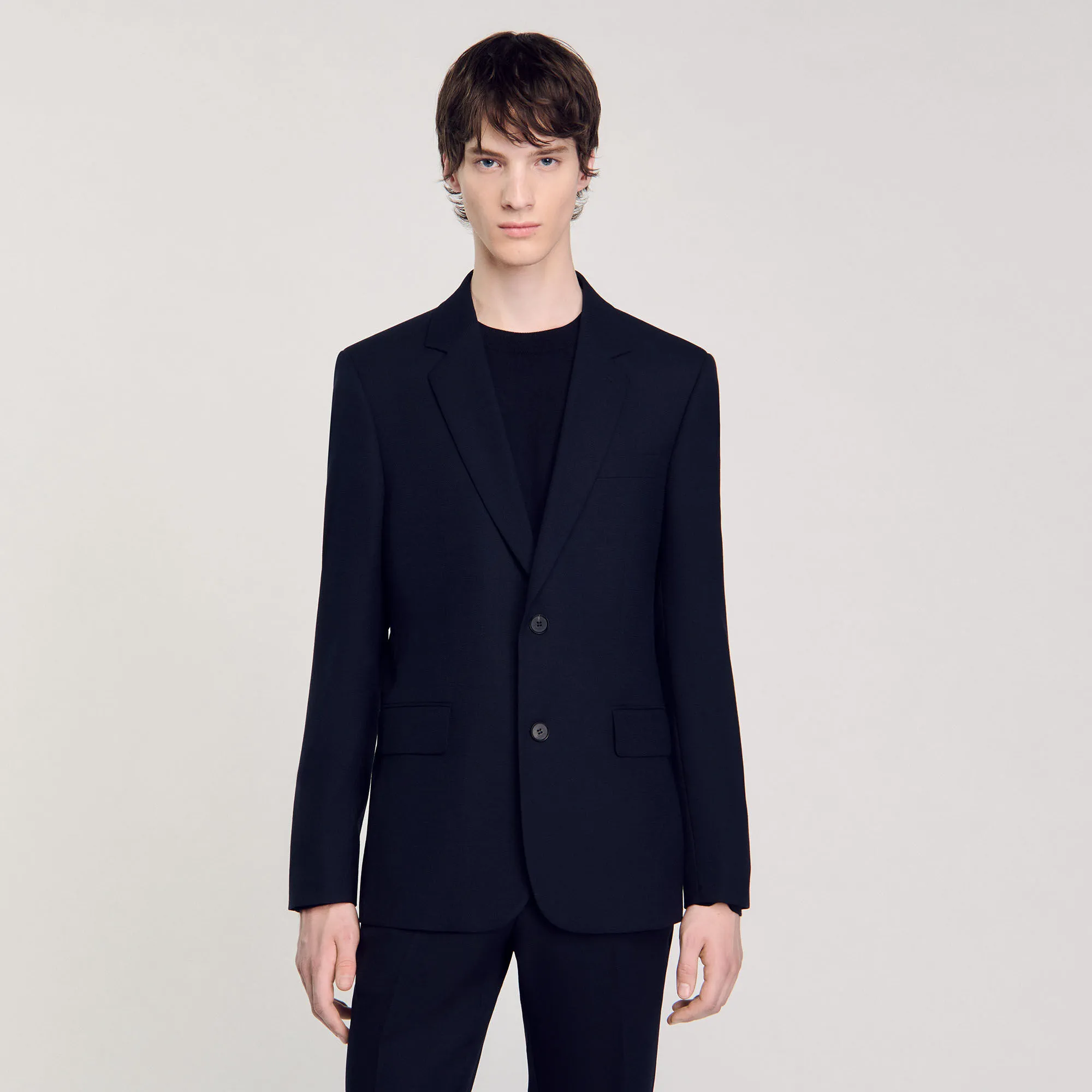 Wool suit jacket