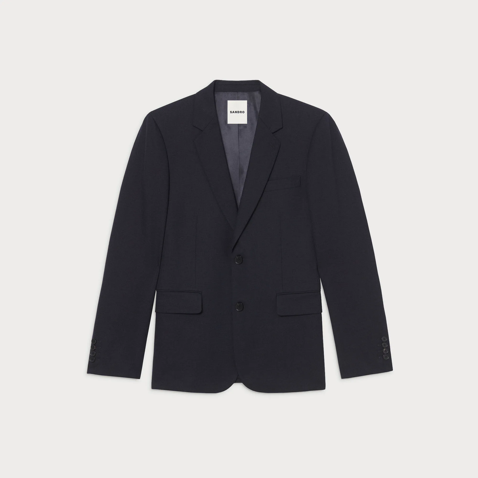 Wool suit jacket