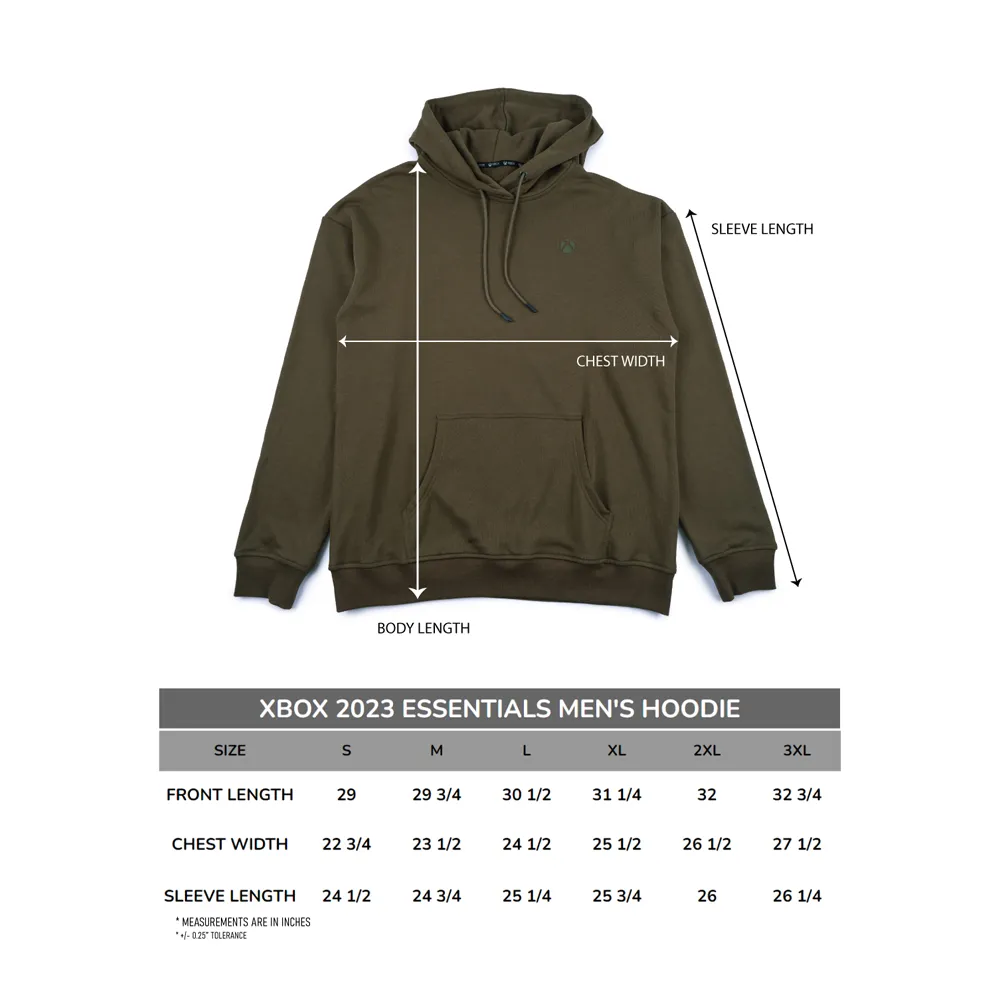 Xbox Essentials Olive Hoodie