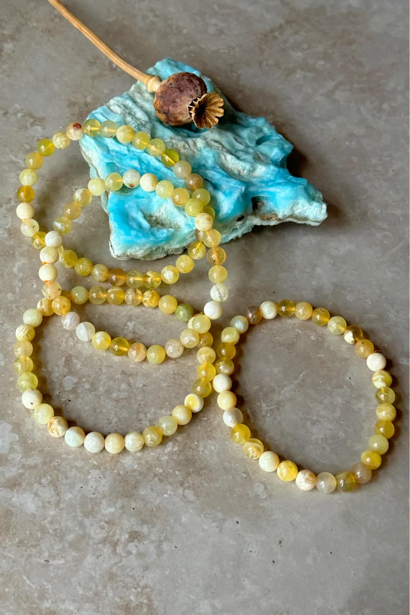 Yellow Opal Bracelet